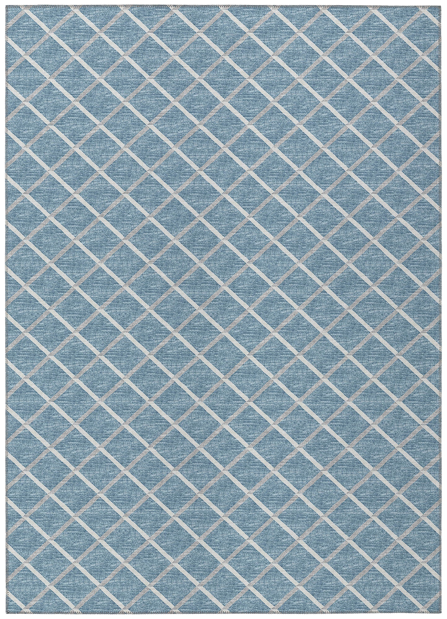 Machine Made York YO1 Sky Blue - Dalyn Rugs