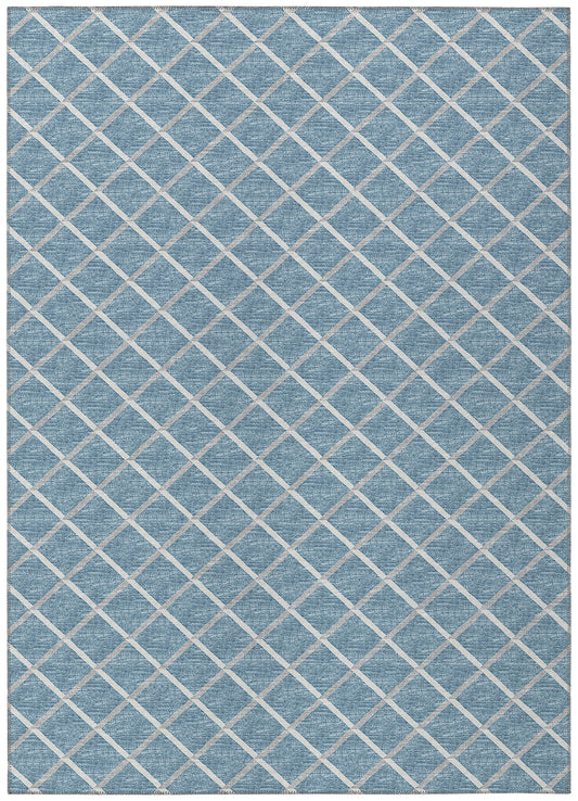 Machine Made York YO1 Sky Blue - Dalyn Rugs
