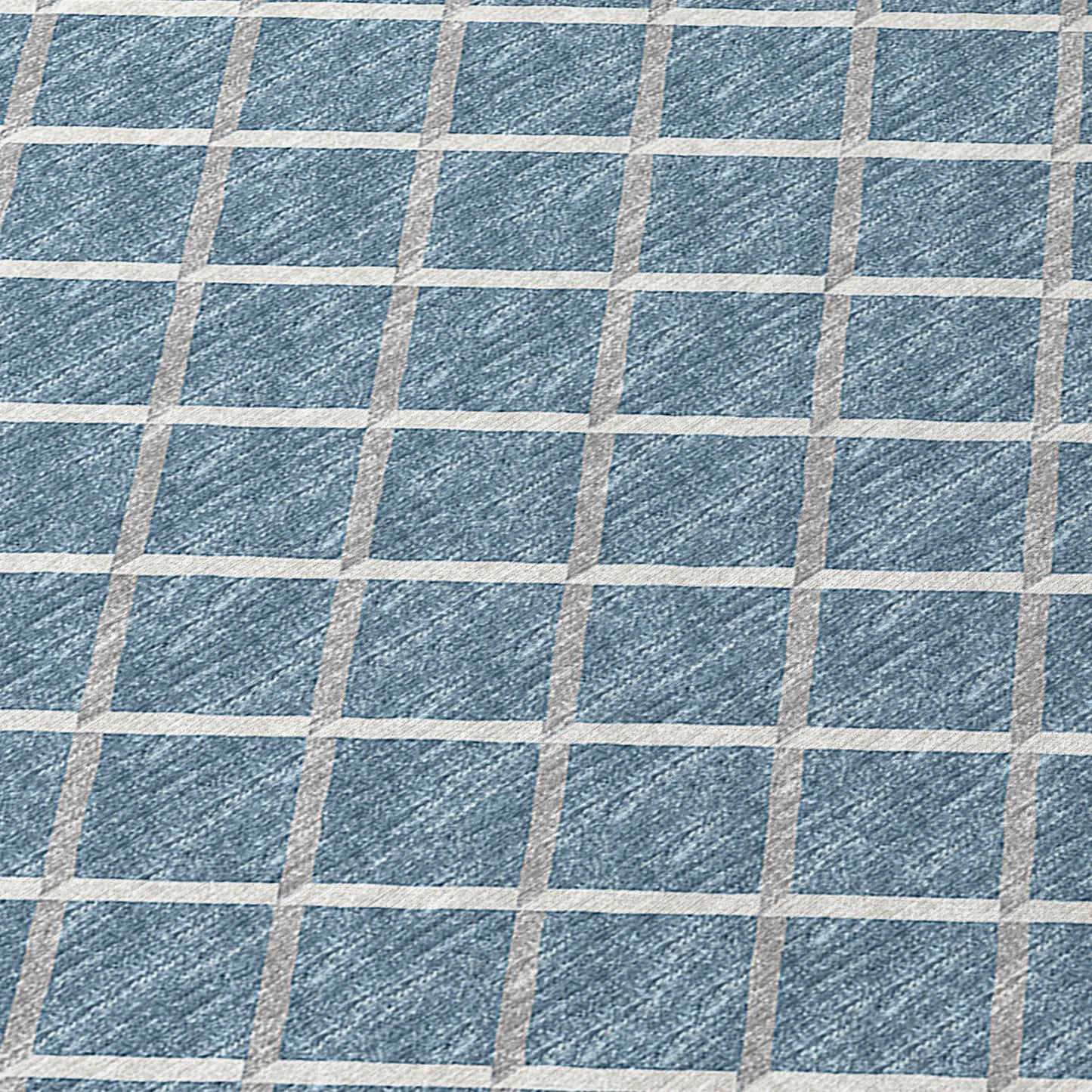 Machine Made York YO1 Sky Blue - Dalyn Rugs
