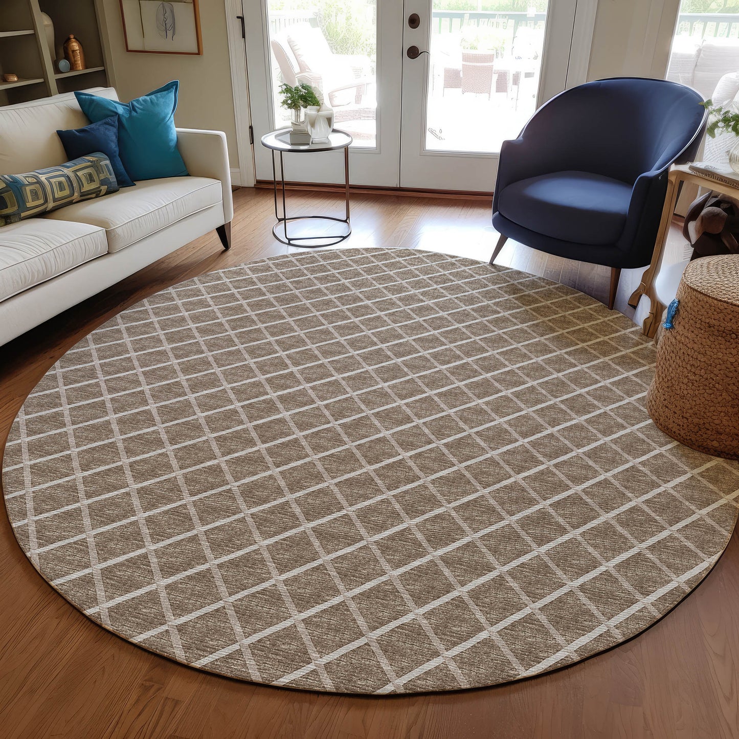 Machine Made York YO1 Taupe - Dalyn Rugs
