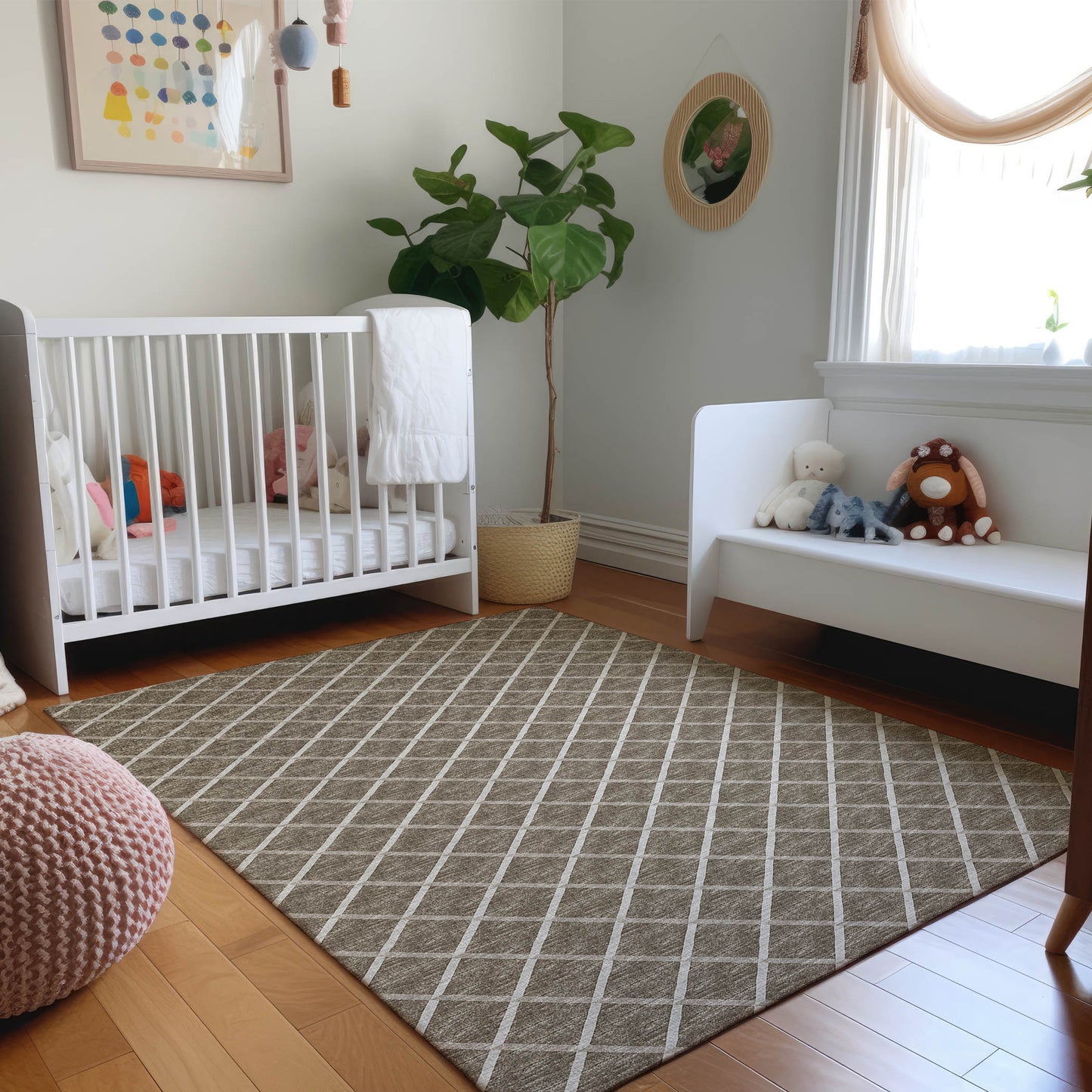 Machine Made York YO1 Taupe - Dalyn Rugs