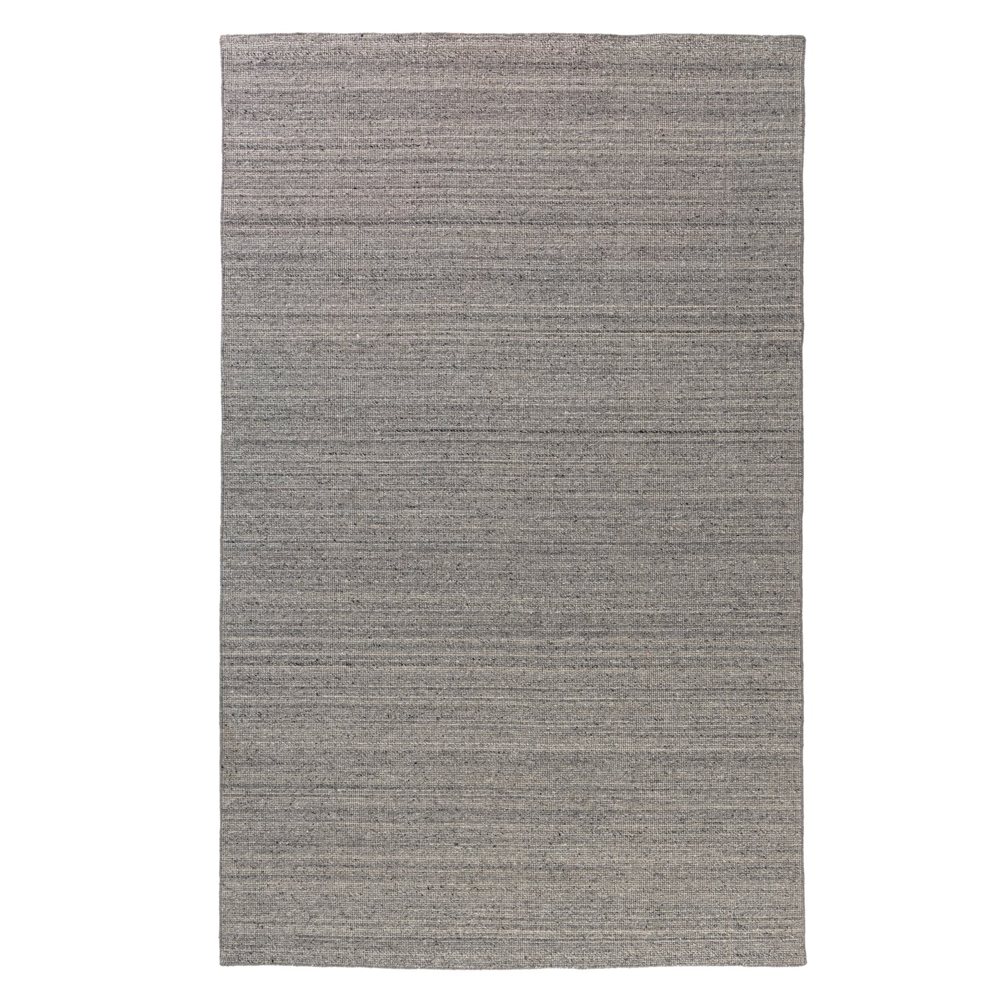 Zenith-82562 Contemporary Hand-Knotted Silver Cotton Indoor Area Rug - LR Home