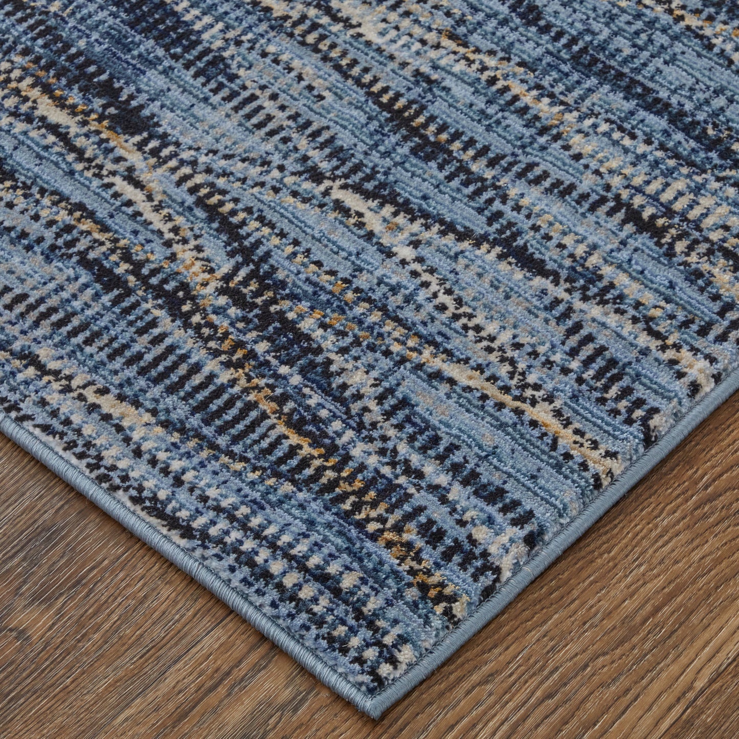 Sonora Modern/Casual/Industrial Blue/Ivory/Tan Accent Rug  Feizy Rugs Small Parcel,Feizy Rugs,Sonora,Blue/Ivory/Tan,2' x 3',Accent Rug,Polypropylene/Polyester/Viscose,Modern/Casual/Industrial,Turkey