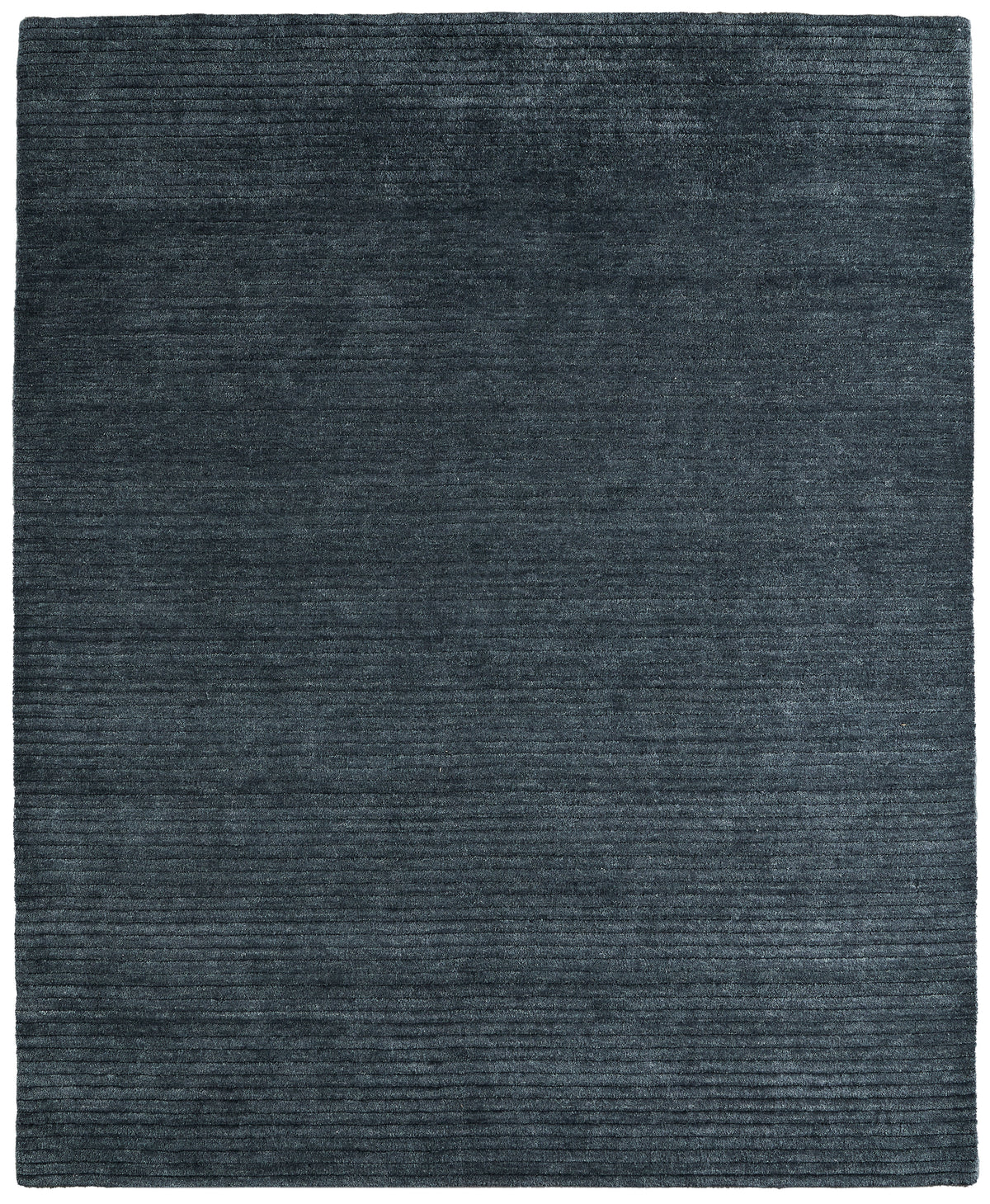 Cornerstone Modern/Casual Solid/Stripes Blue - Feizy Rug