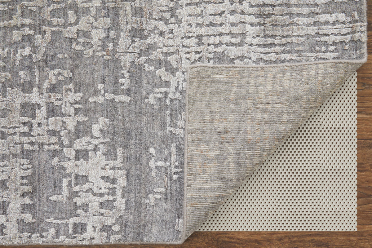 Eastfield Modern/Casual Abstract/Distressed Gray 69A9 - Feizy Rug