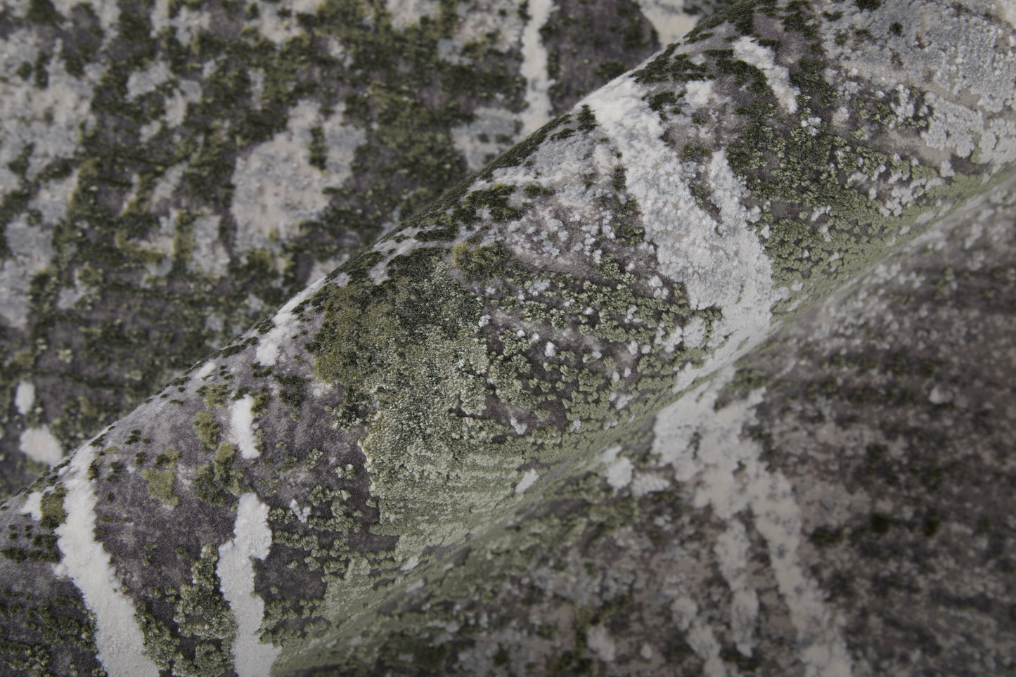 Cadiz Modern/Bohemian & Eclectic Gray/Green/Taupe Accent Rug