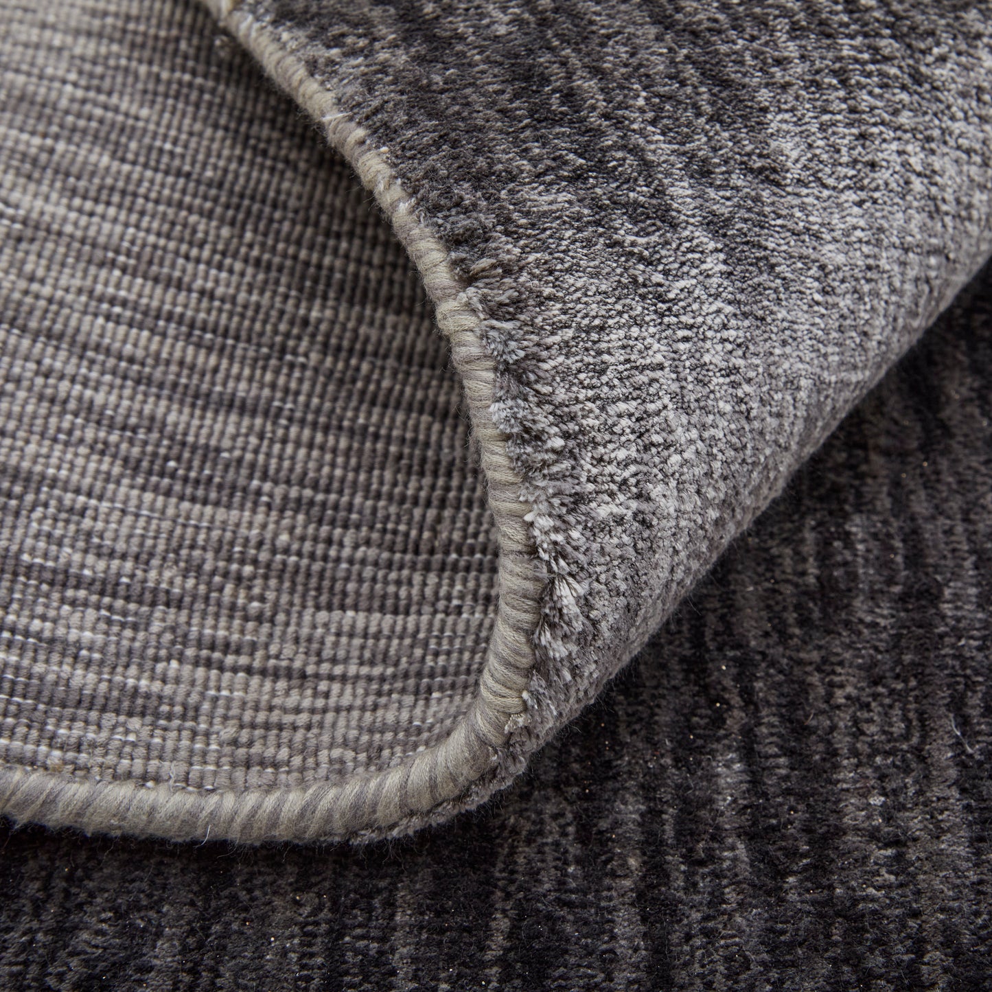 Marlowe Modern/Casual/Industrial Chevron/Abstract/Gradient & Ombre Gray/Taupe - Feizy Rug