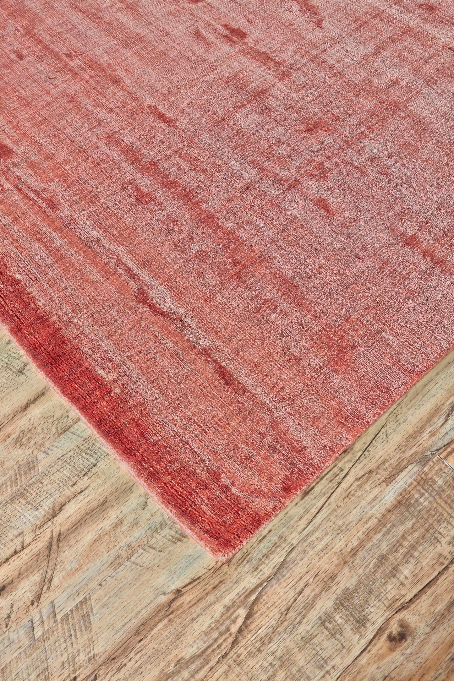 Marlowe Modern/Casual/Industrial Chevron/Abstract/Gradient & Ombre Red/Orange - Feizy Rug