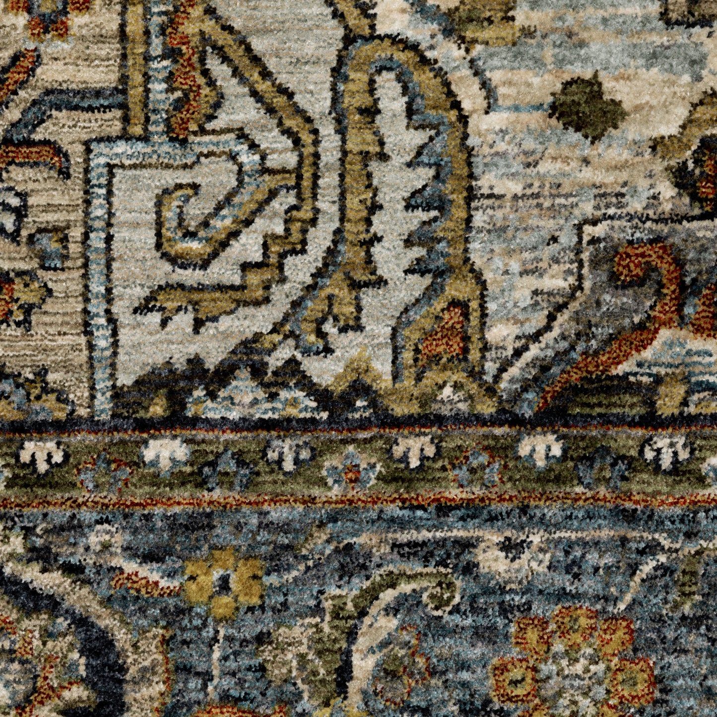 ABERDEEN 1144Q Blue Rug - ORIENTAL WEAVERS