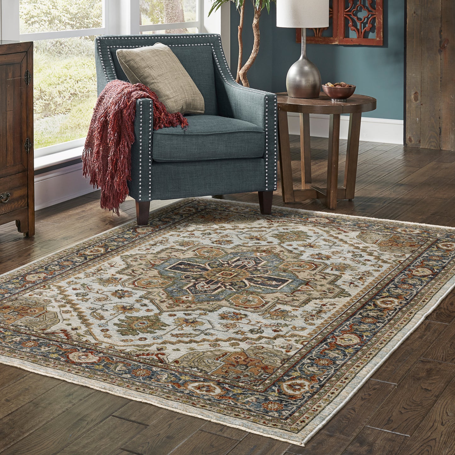 ABERDEEN 1144W Ivory Rug - ORIENTAL WEAVERS
