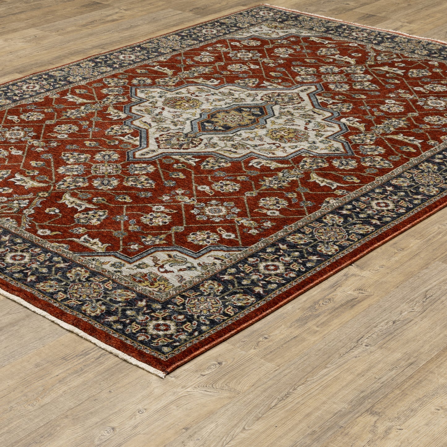 ABERDEEN 4151R Red Rug - ORIENTAL WEAVERS