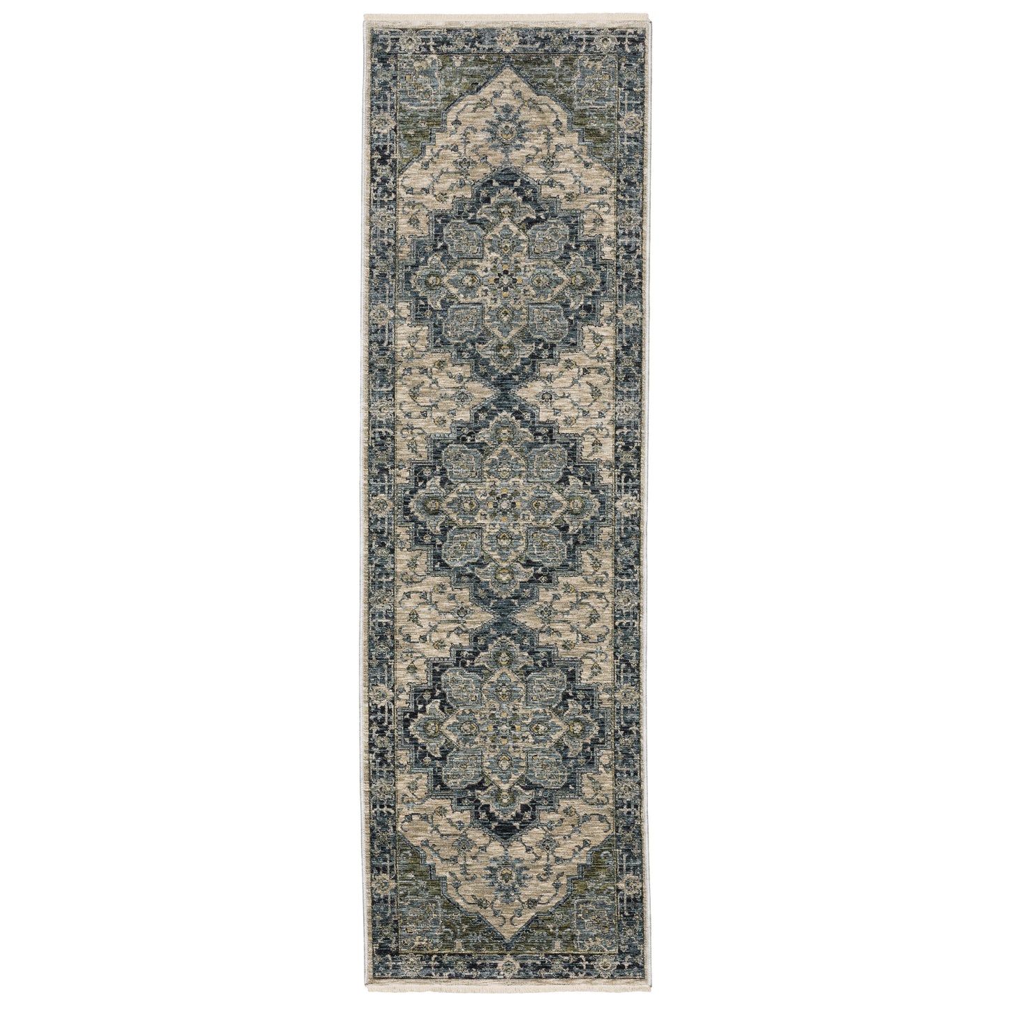 ABERDEEN 051G1 Blue Rug - ORIENTAL WEAVERS