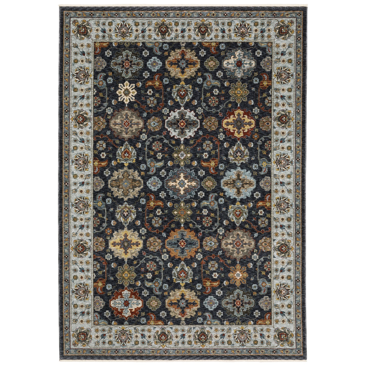 ABERDEEN 561B1 Blue Rug - ORIENTAL WEAVERS