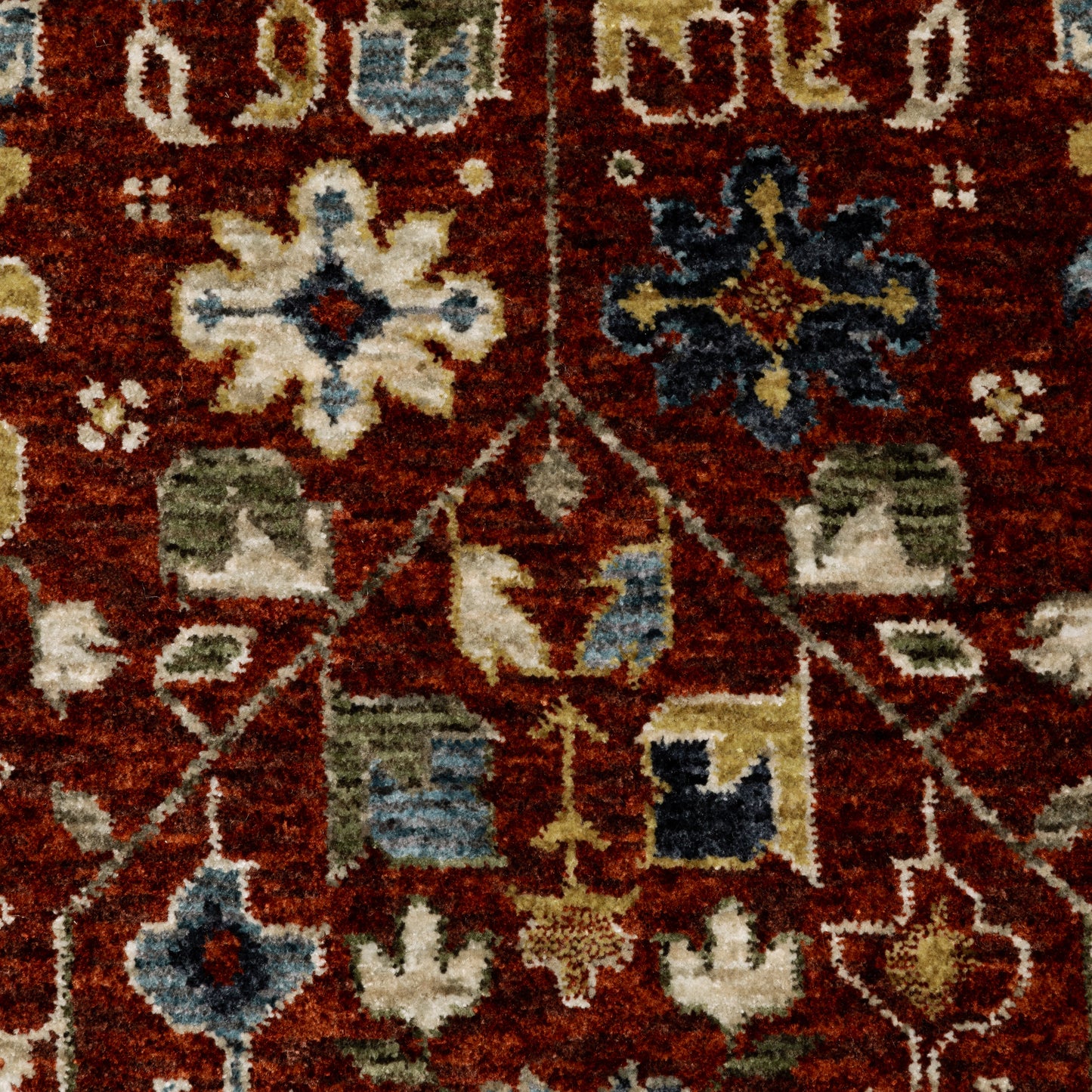 ABERDEEN 006R1 Red Rug - ORIENTAL WEAVERS