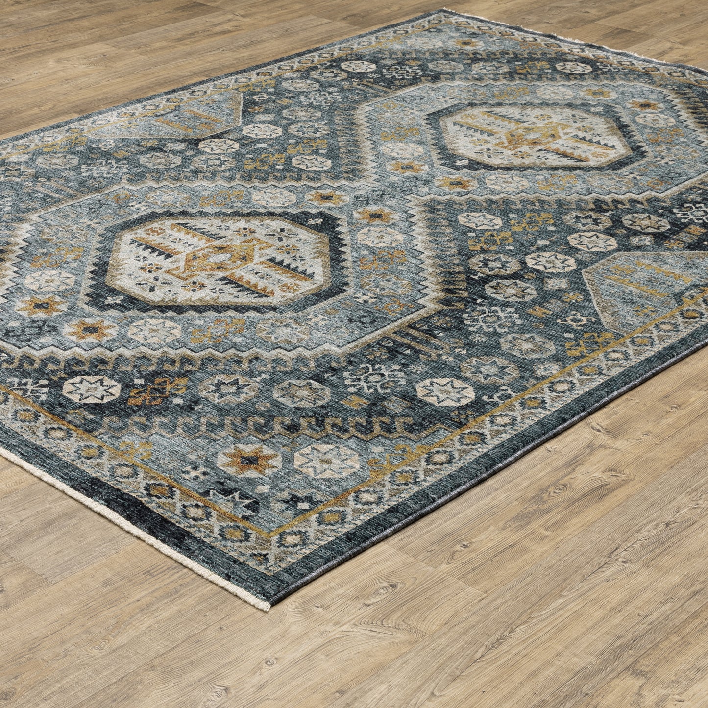 ABERDEEN 7150B Blue Rug - ORIENTAL WEAVERS