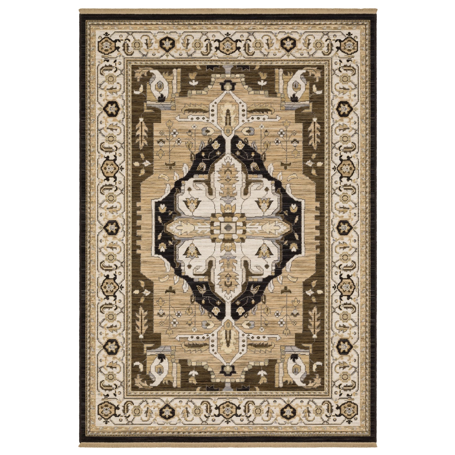 ACACIA ACA08 Tan Rug - ORIENTAL WEAVERS