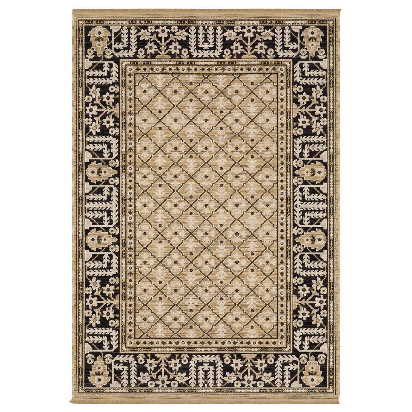 ACACIA ACA12 Tan Rug - ORIENTAL WEAVERS