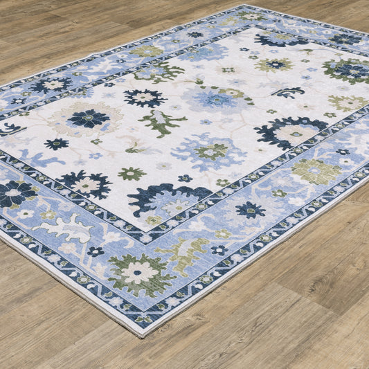 ADDISON ADD05 Blue Rug - ORIENTAL WEAVERS