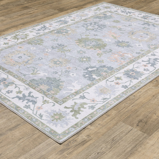 ADDISON ADD06 Blue Rug - ORIENTAL WEAVERS