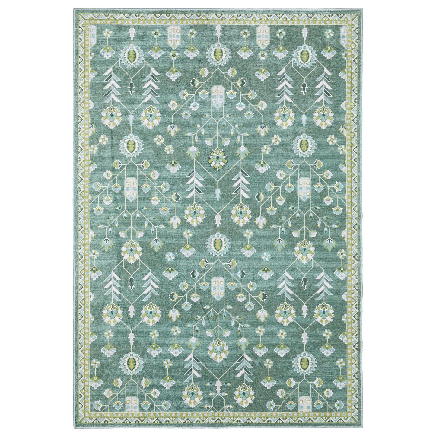 ADDISON ADD08 Teal Rug - ORIENTAL WEAVERS
