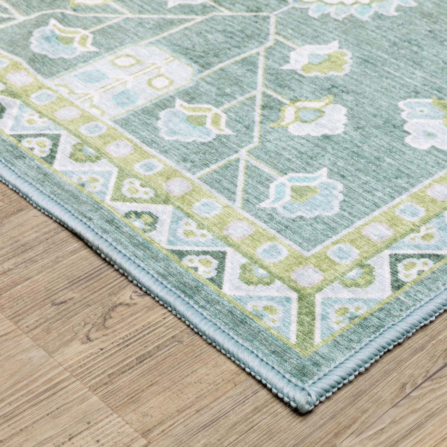 ADDISON ADD08 Teal Rug - ORIENTAL WEAVERS