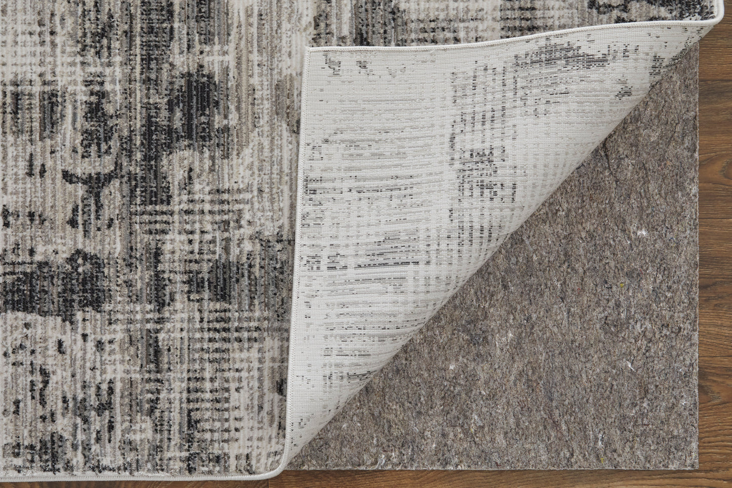 Sonora Modern/Industrial/Bohemian & Eclectic Gray/Ivory Runner  Feizy Rugs Small Parcel,Feizy Rugs,Sonora,Gray/Ivory,2'6" x 7'3",Runner,Polypropylene/Polyester/Viscose,Modern/Industrial/Bohemian & Eclectic,Turkey