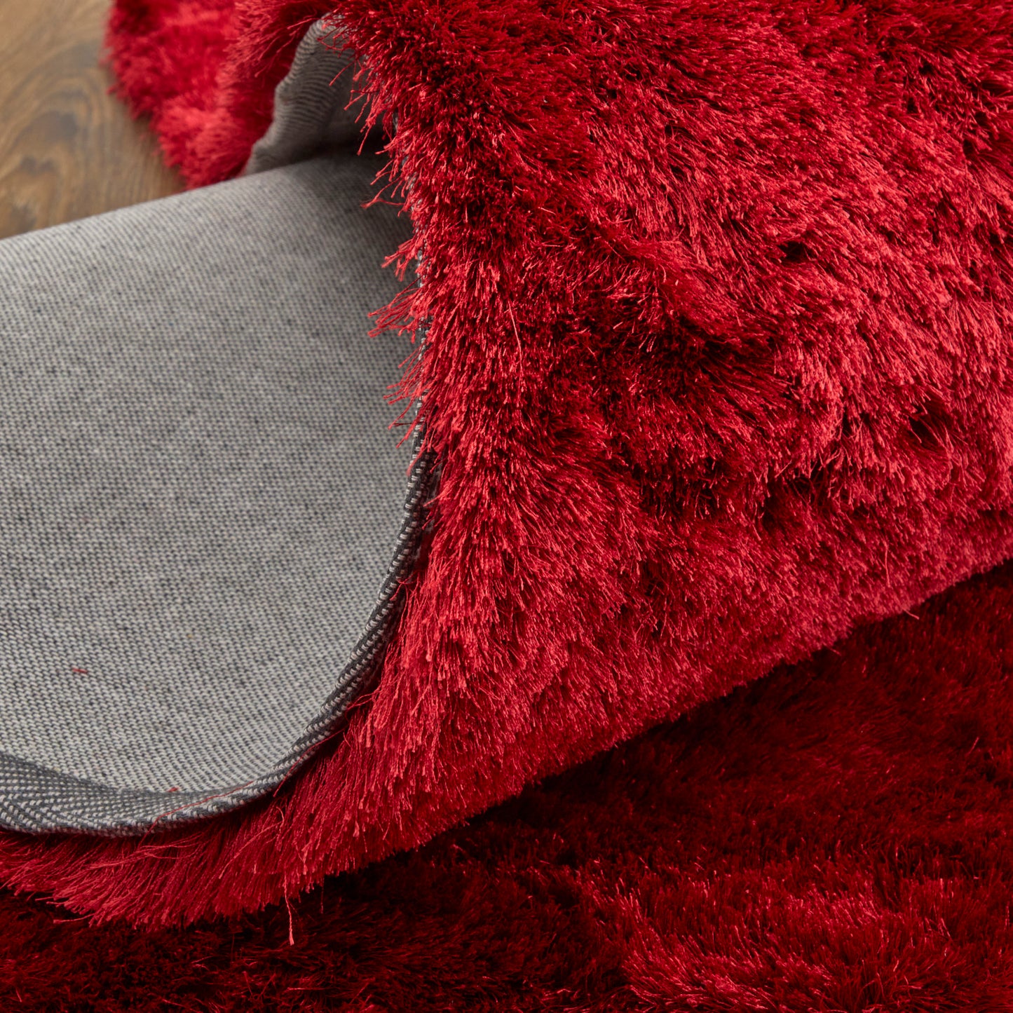 Indochine Modern/Luxury & Glam/Casual Red/Purple Round Rug