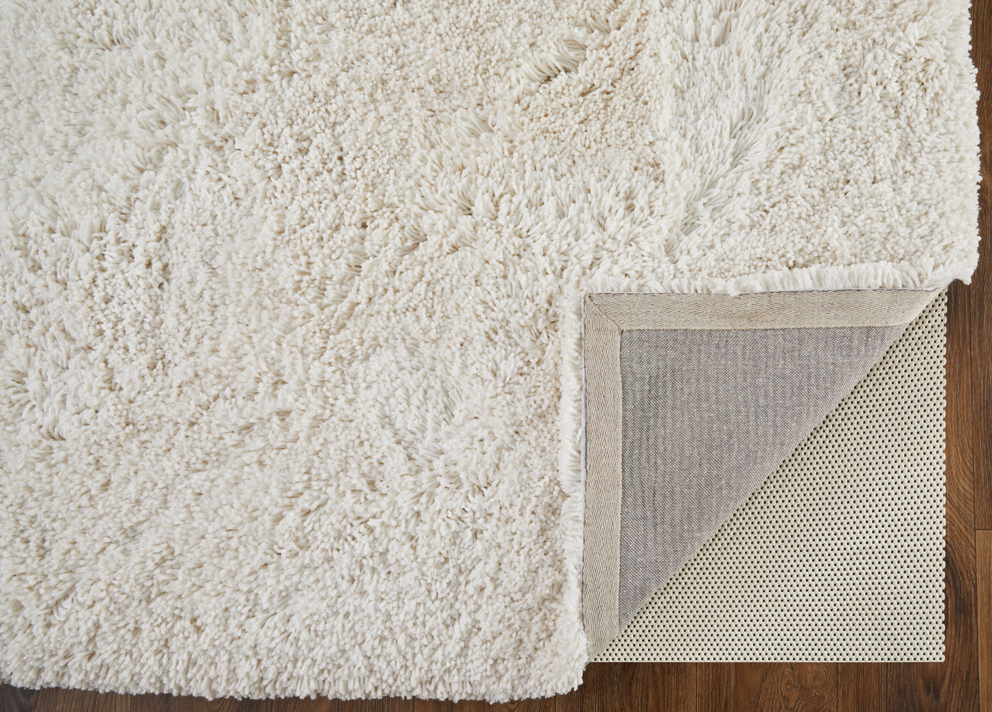 Stoneleigh Modern/Luxury & Glam/Casual Ivory/White Area Rug