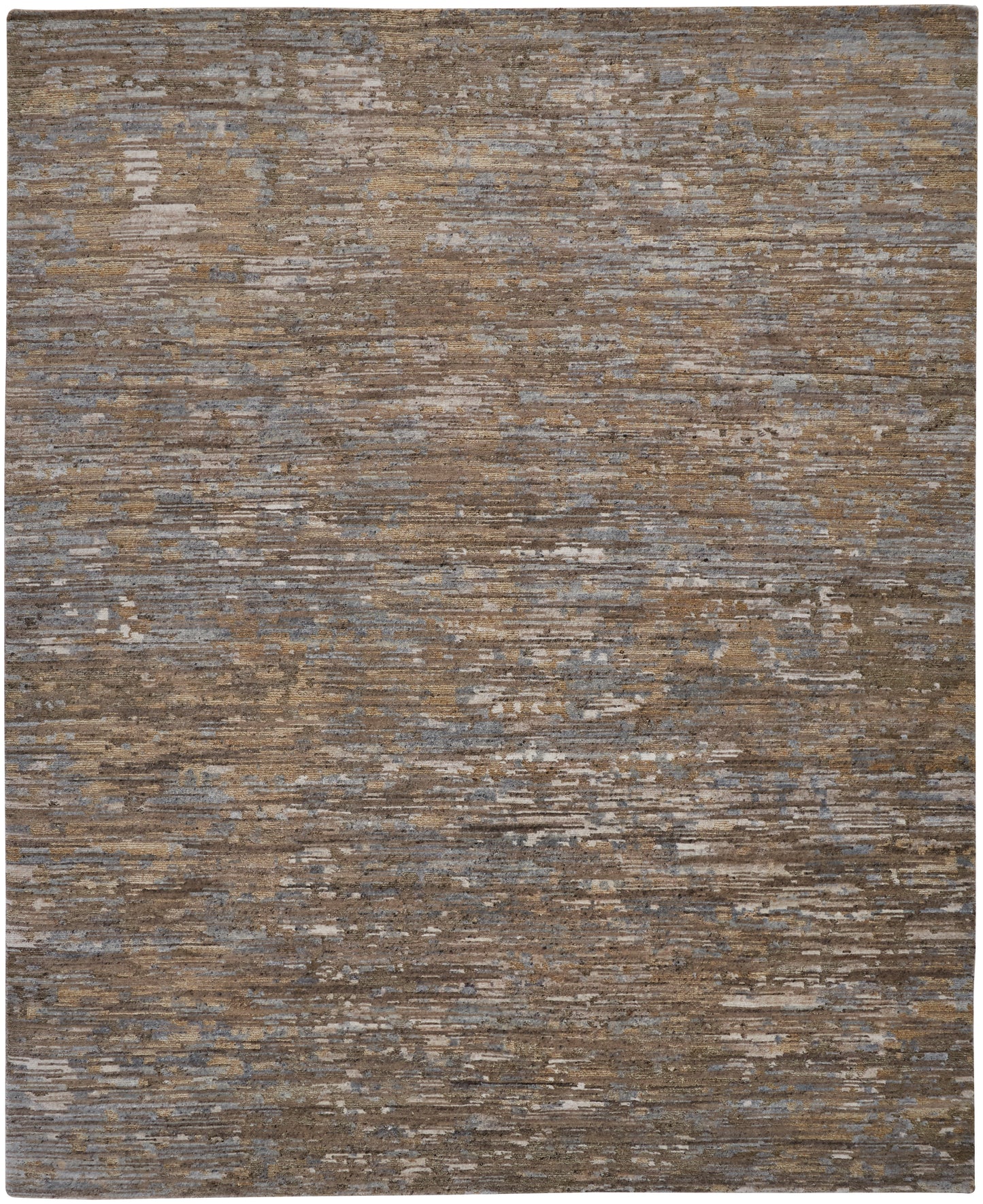 Conroe Modern/Casual/Industrial Brown/Gray Accent Rug
