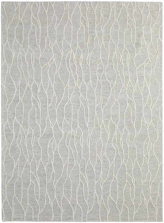 Enzo Transitional/Casual/Natural Taupe/Ivory Accent Rug