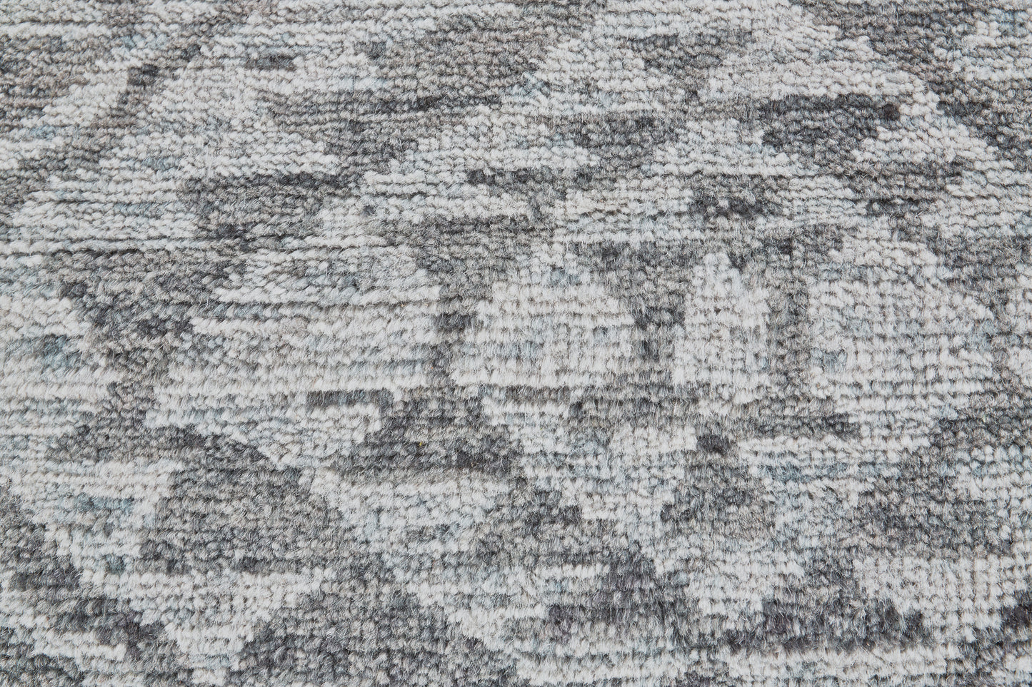 Nizhoni Transitional/Global Southwestern/Moroccan Gray/Blue/Ivory - Feizy Rug