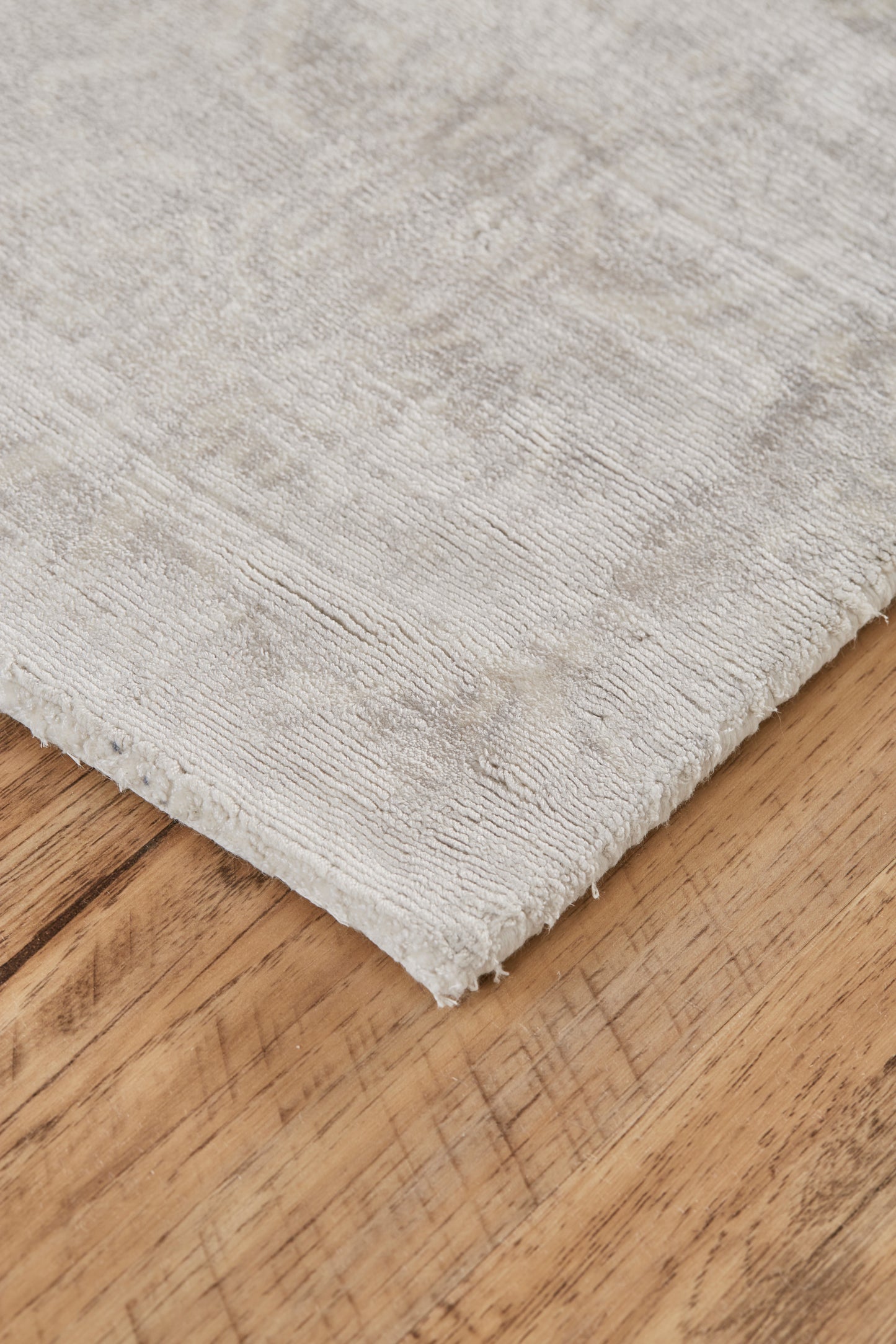 Nadia Transitional/Casual Solid Ivory/Gray/Tan - Feizy Rug