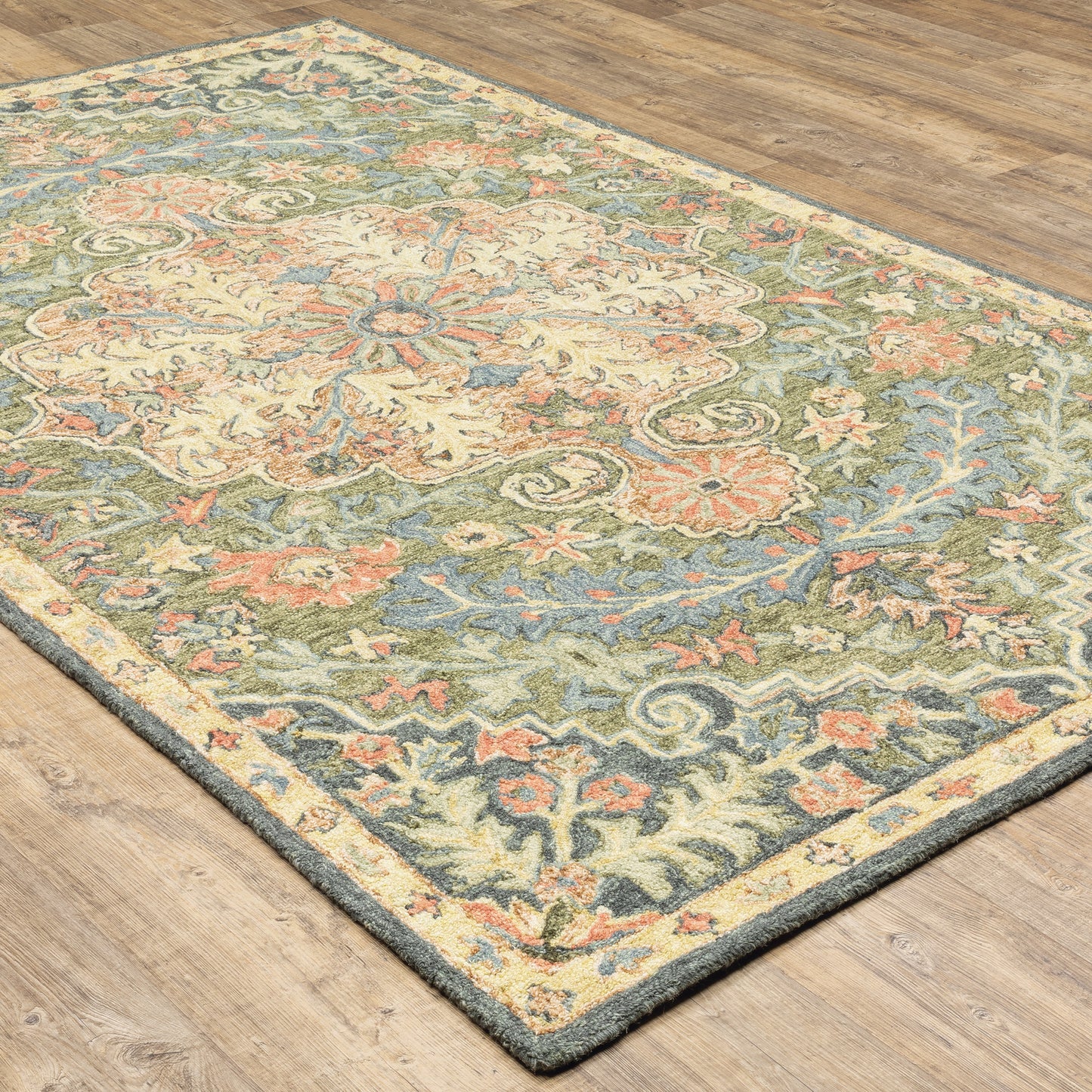 ALFRESCO 28401 Blue Rug - ORIENTAL WEAVERS