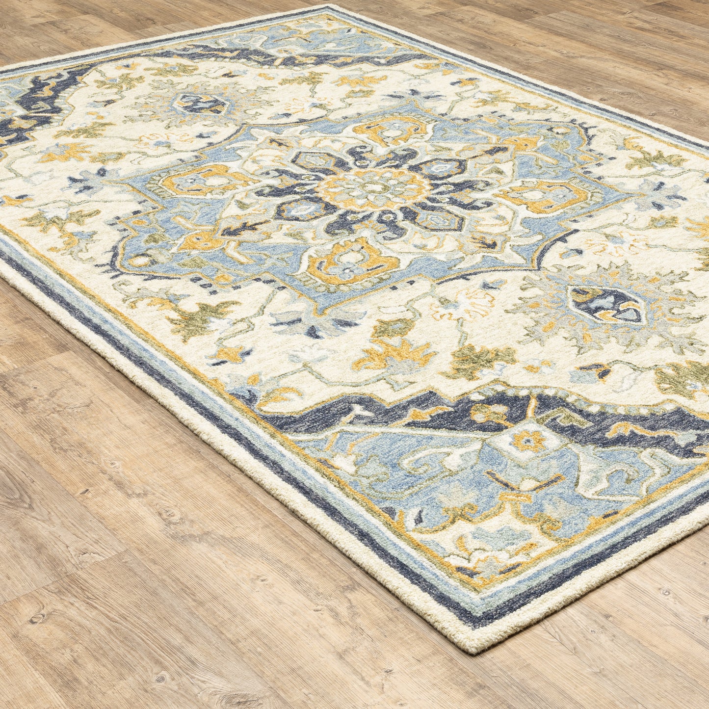 ALFRESCO 28402 Blue Rug - ORIENTAL WEAVERS