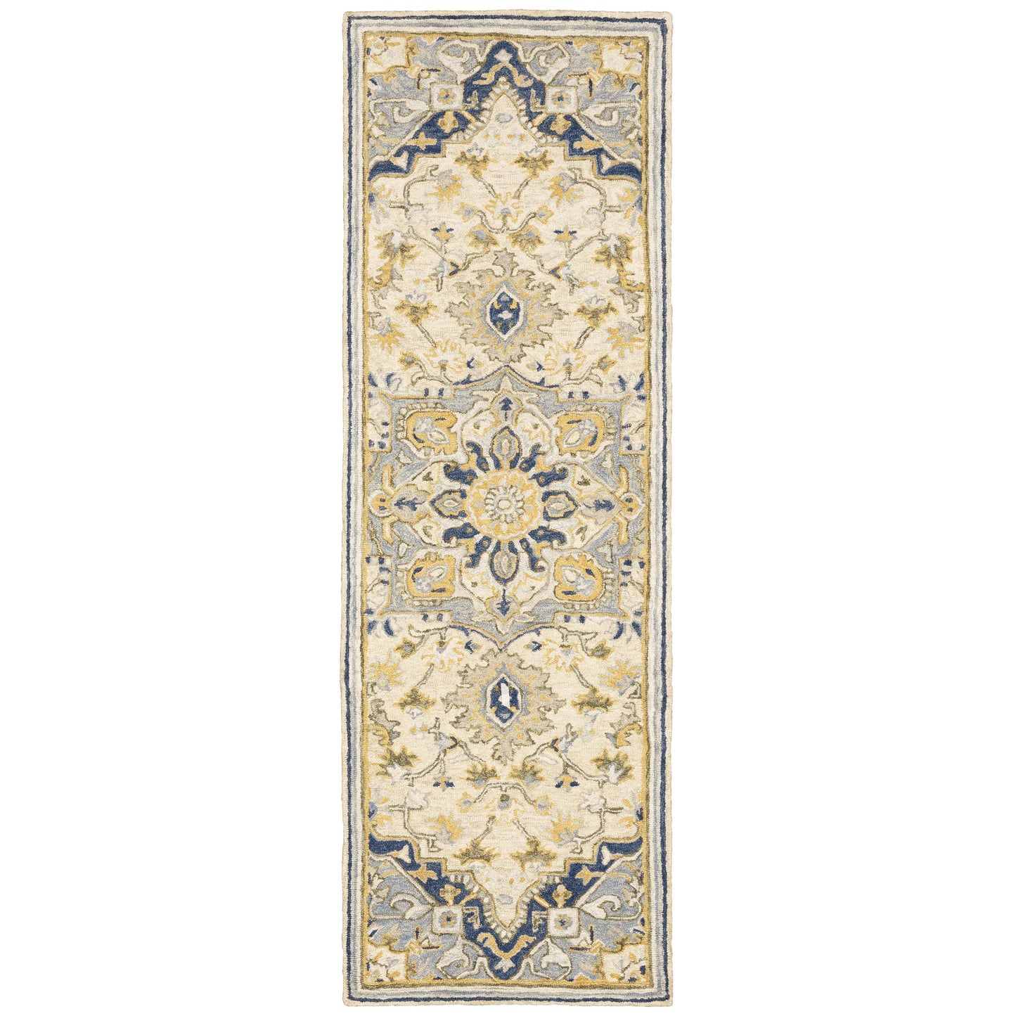 ALFRESCO 28402 Blue Rug - ORIENTAL WEAVERS