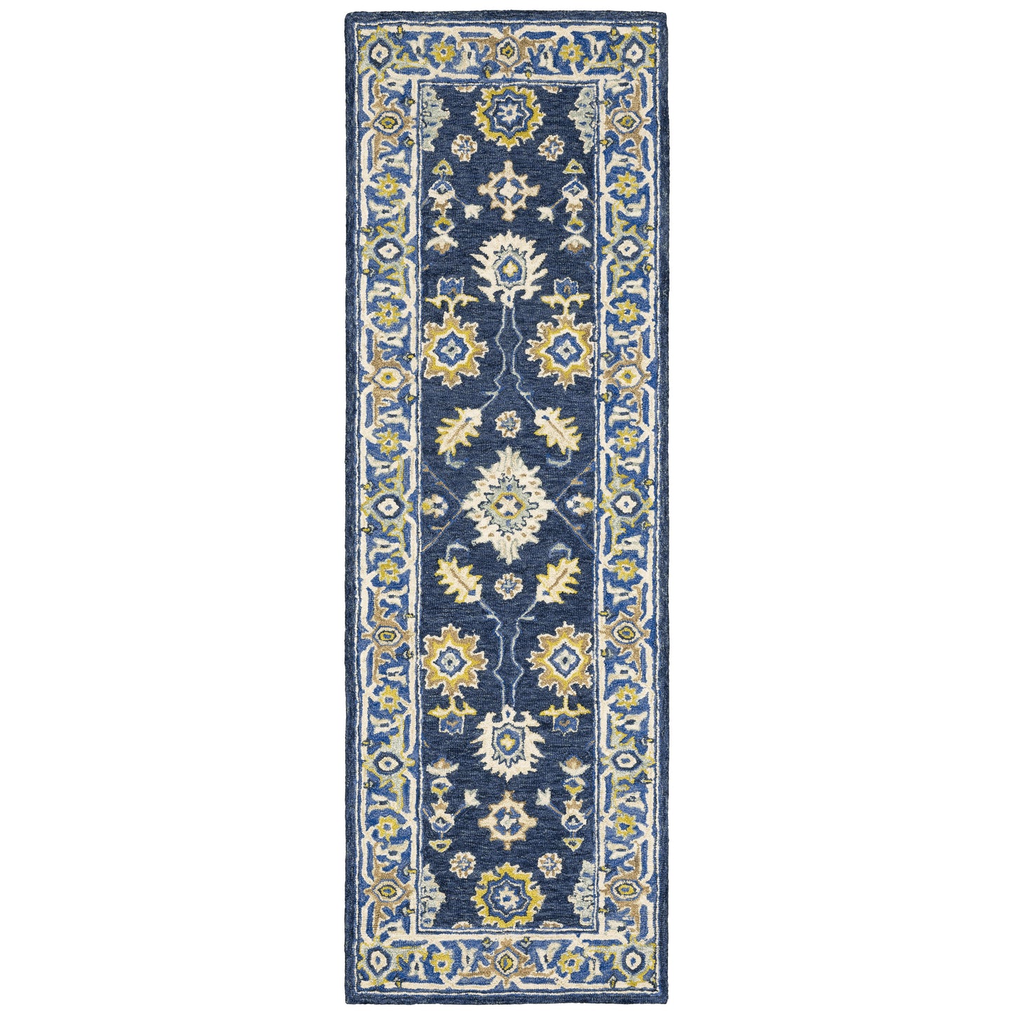 ALFRESCO 28405 Navy Rug - ORIENTAL WEAVERS