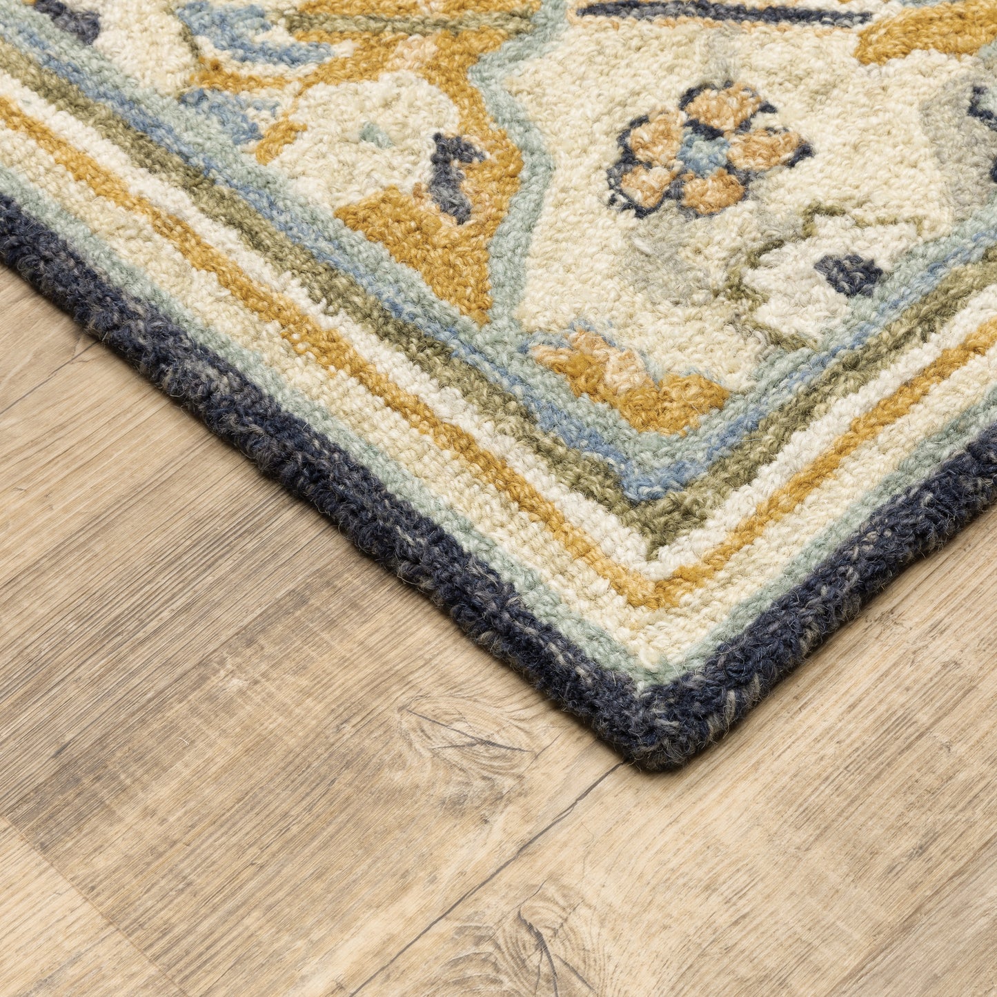 ALFRESCO 28406 Blue Rug - ORIENTAL WEAVERS