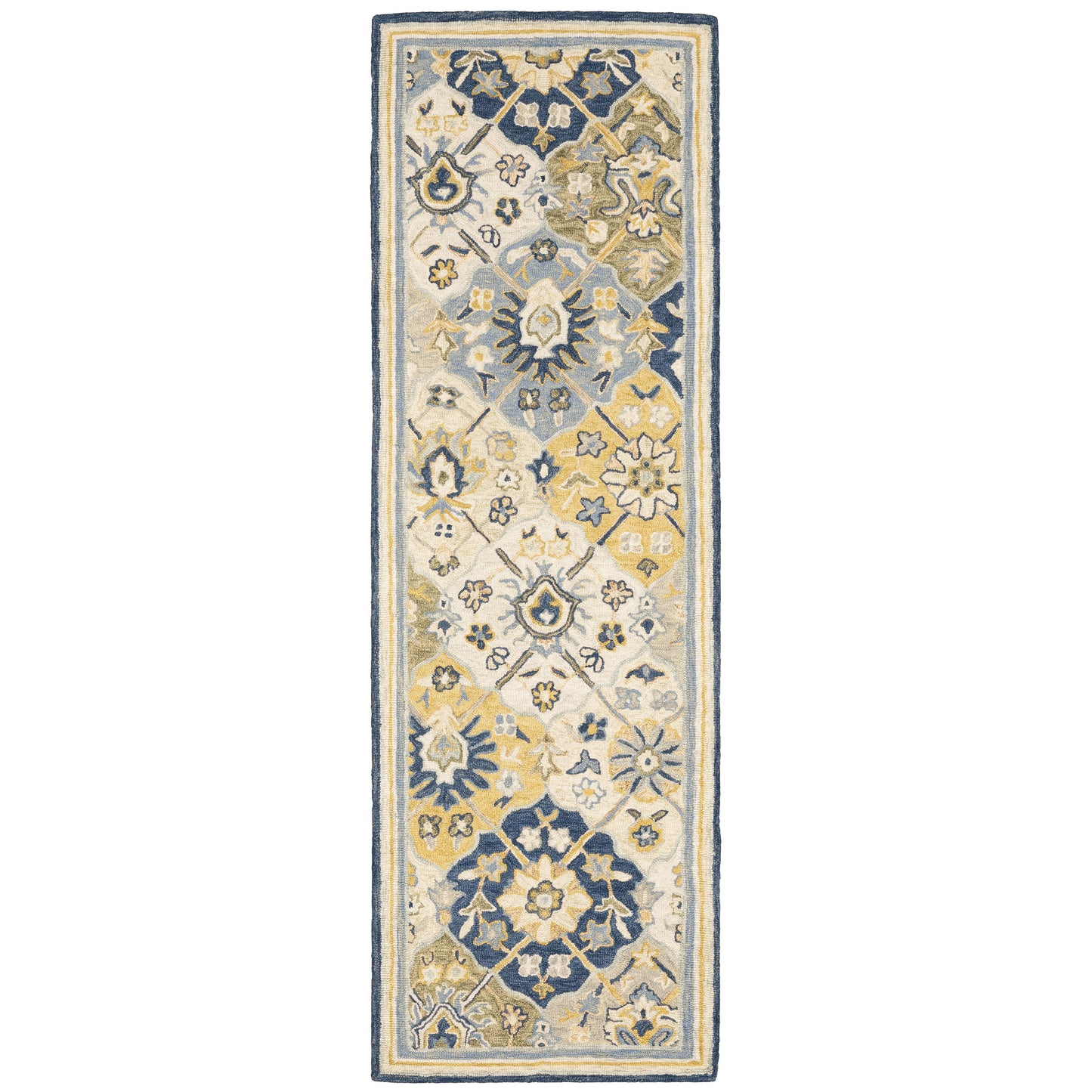 ALFRESCO 28406 Blue Rug - ORIENTAL WEAVERS