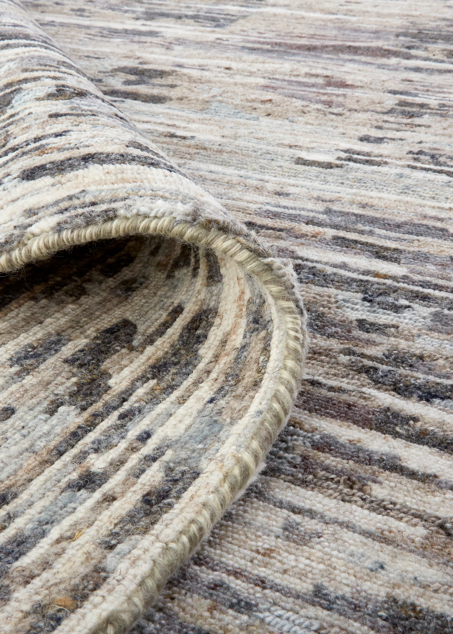 Conroe Modern/Casual/Industrial Gray/Blue/Silver Accent Rug