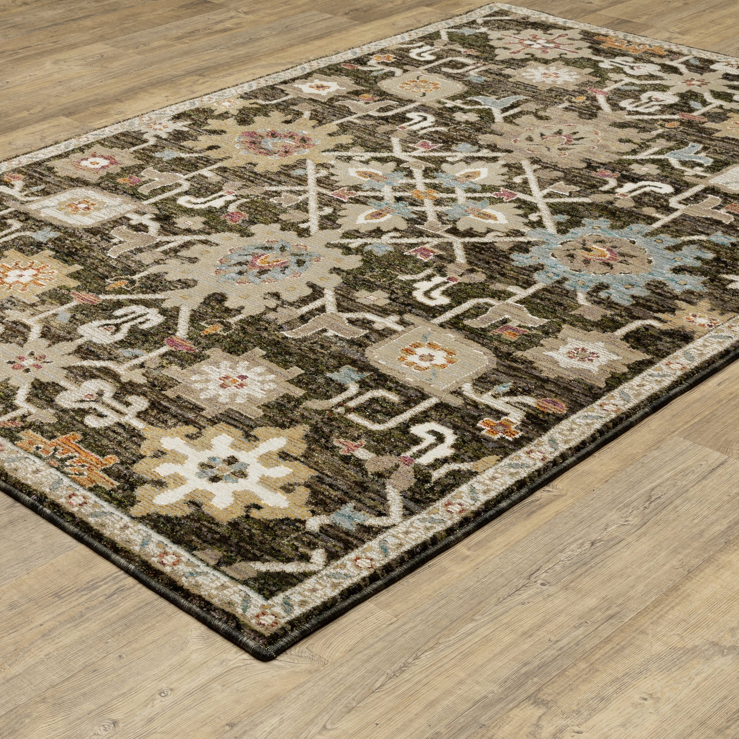 ANDORRA 2396B Brown Rug - ORIENTAL WEAVERS