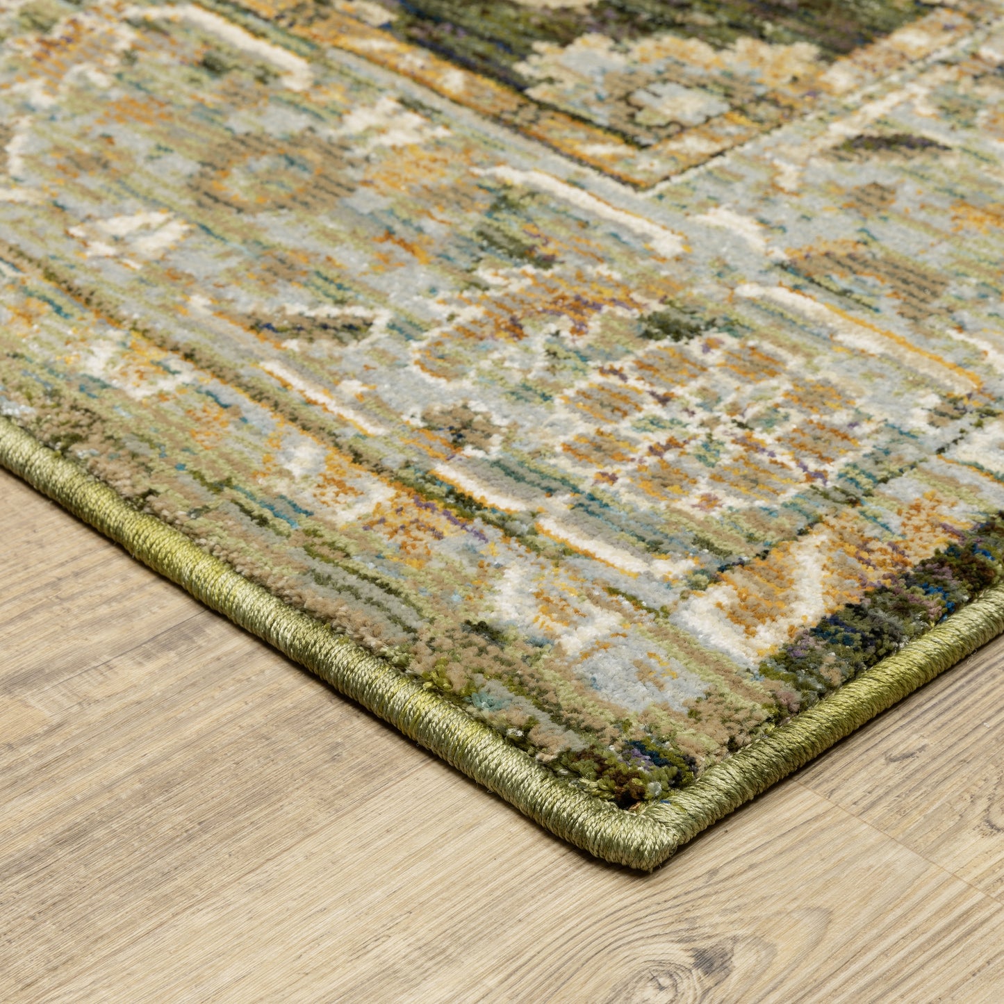 ANDORRA 2417B Green Rug - ORIENTAL WEAVERS
