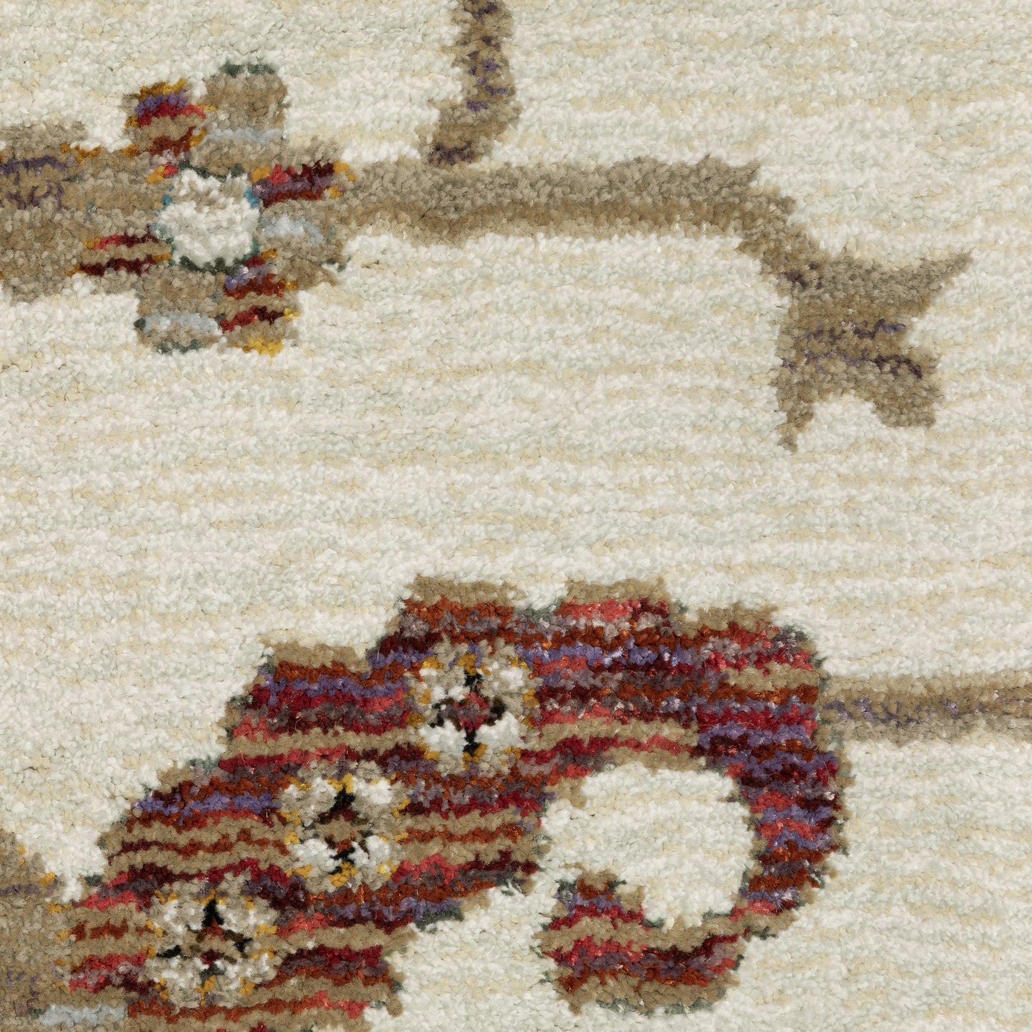 ANDORRA 2419B Ivory Rug - ORIENTAL WEAVERS