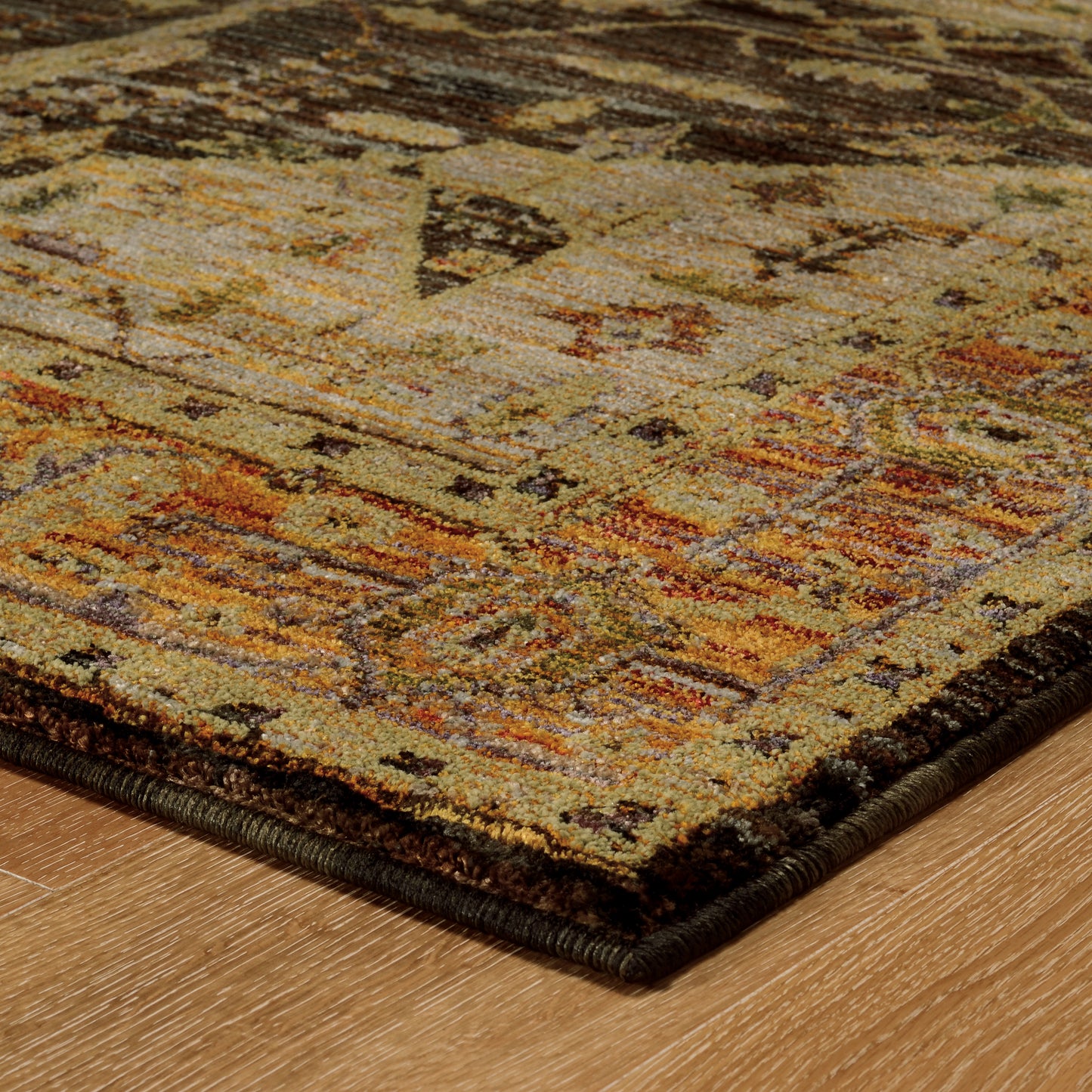 ANDORRA 7138B Gold Rug - ORIENTAL WEAVERS