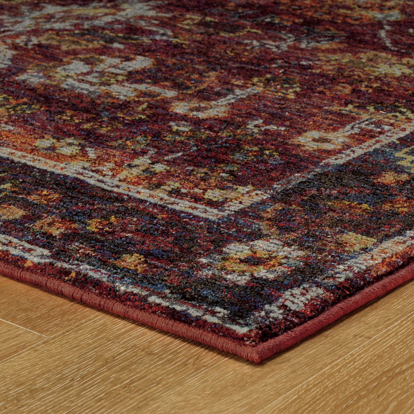 ANDORRA 7153A Red Rug - ORIENTAL WEAVERS