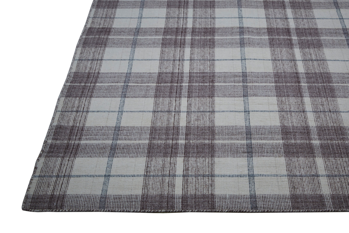 Crosby Transitional/Rustic Plaid Gray/Taupe/Ivory - Feizy Rug
