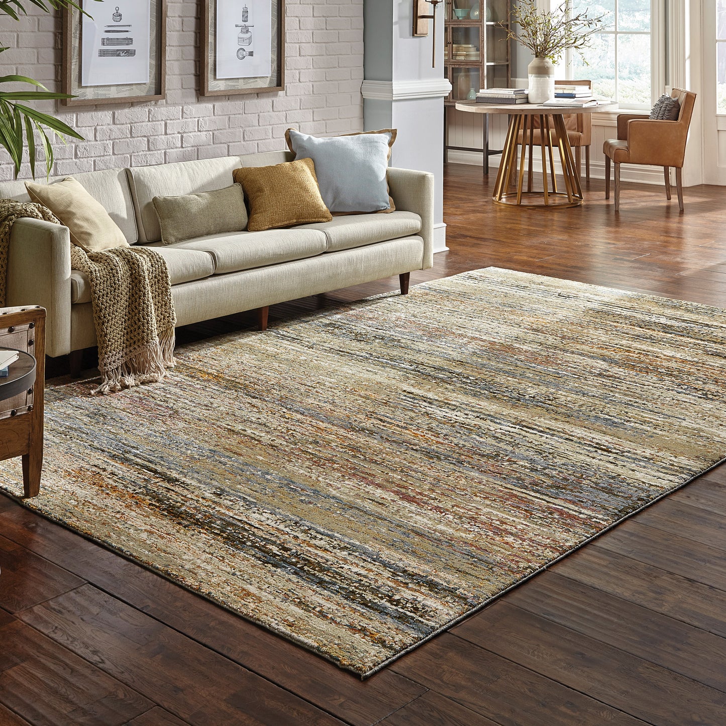 ATLAS 8037J Gold Rug - ORIENTAL WEAVERS