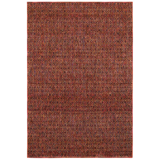 ATLAS 8048K Red Rug - ORIENTAL WEAVERS