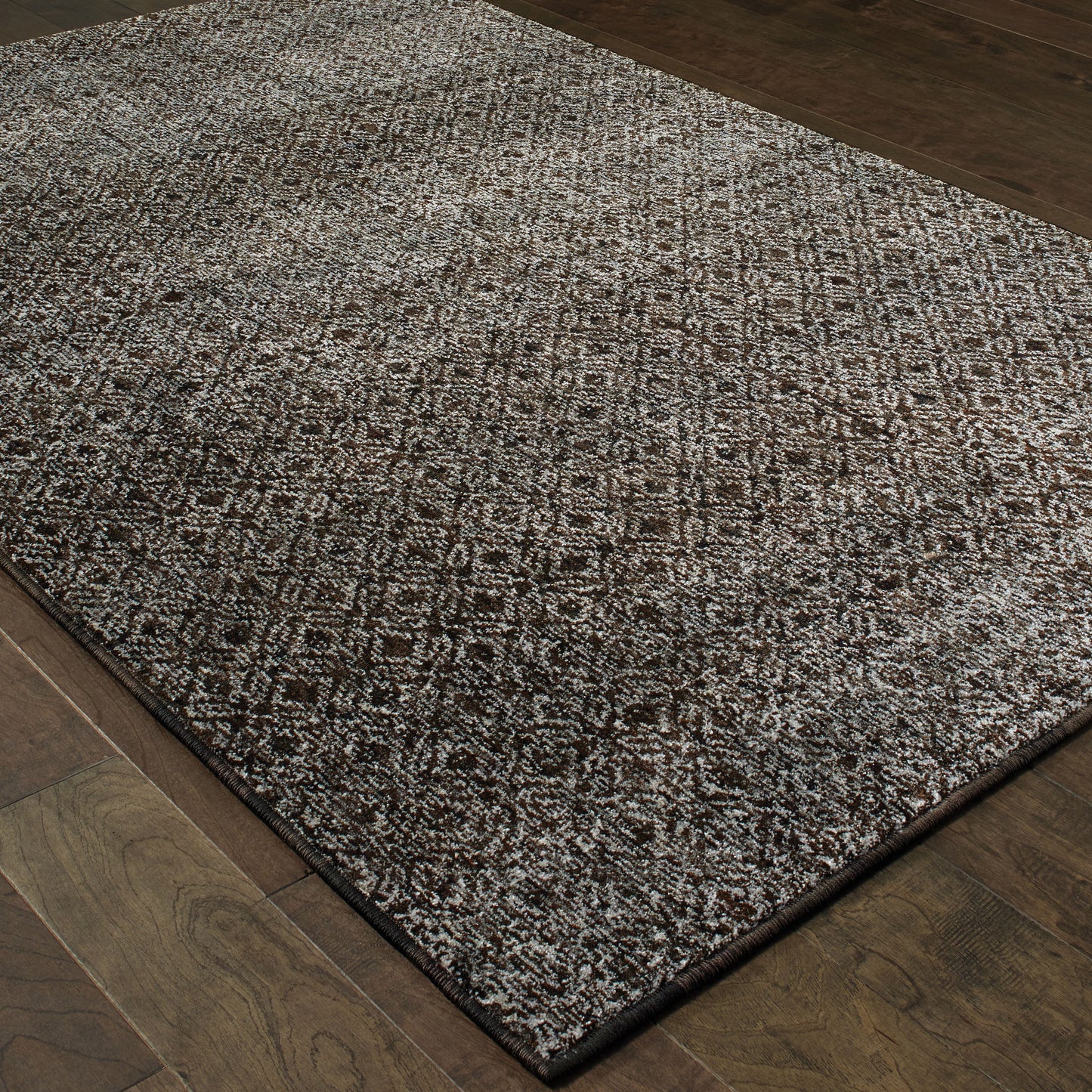 ATLAS 8048Q Black Rug - ORIENTAL WEAVERS