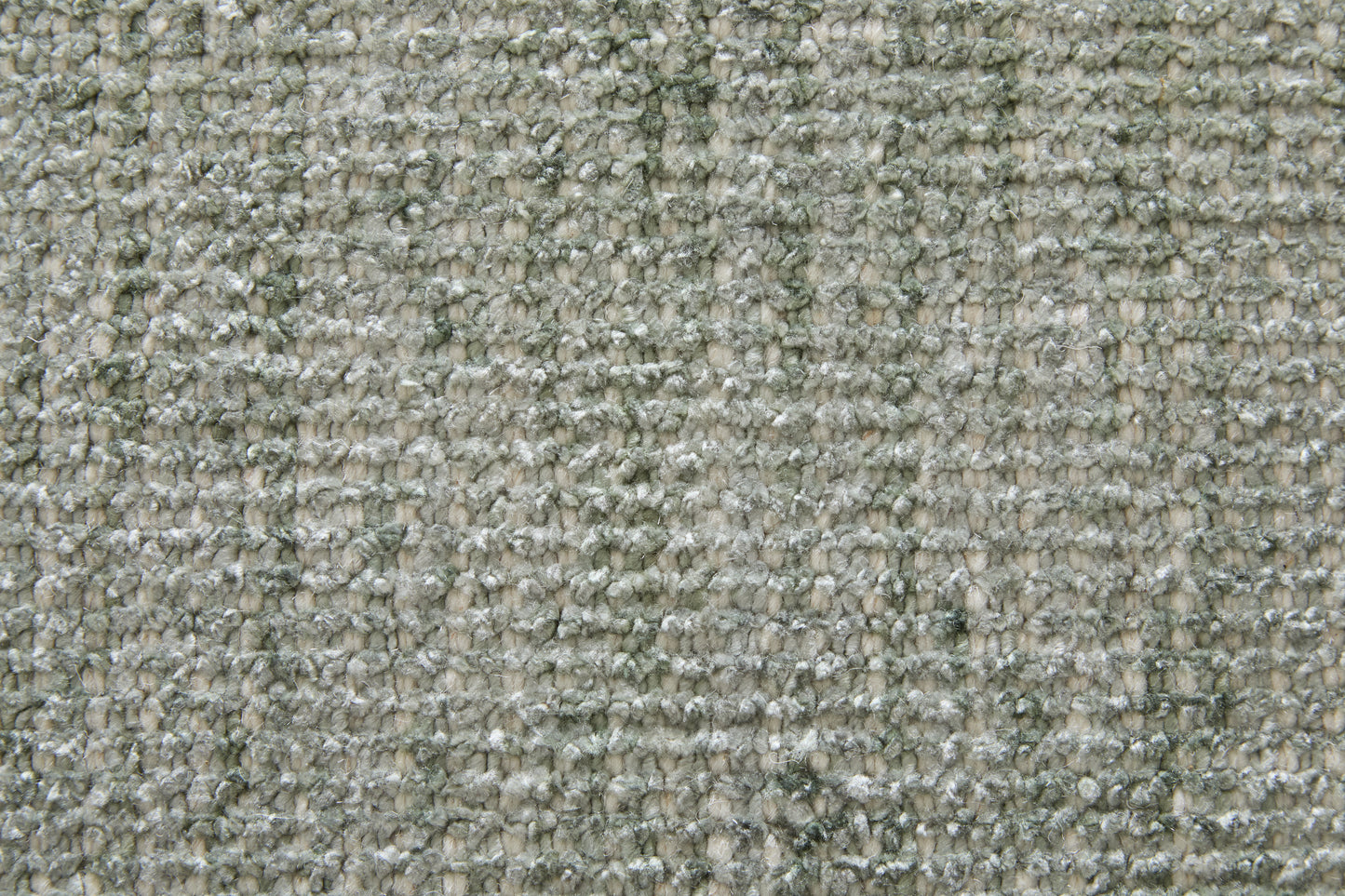 Fleetwood Modern/Casual Solid Green/Ivory - Feizy Rug