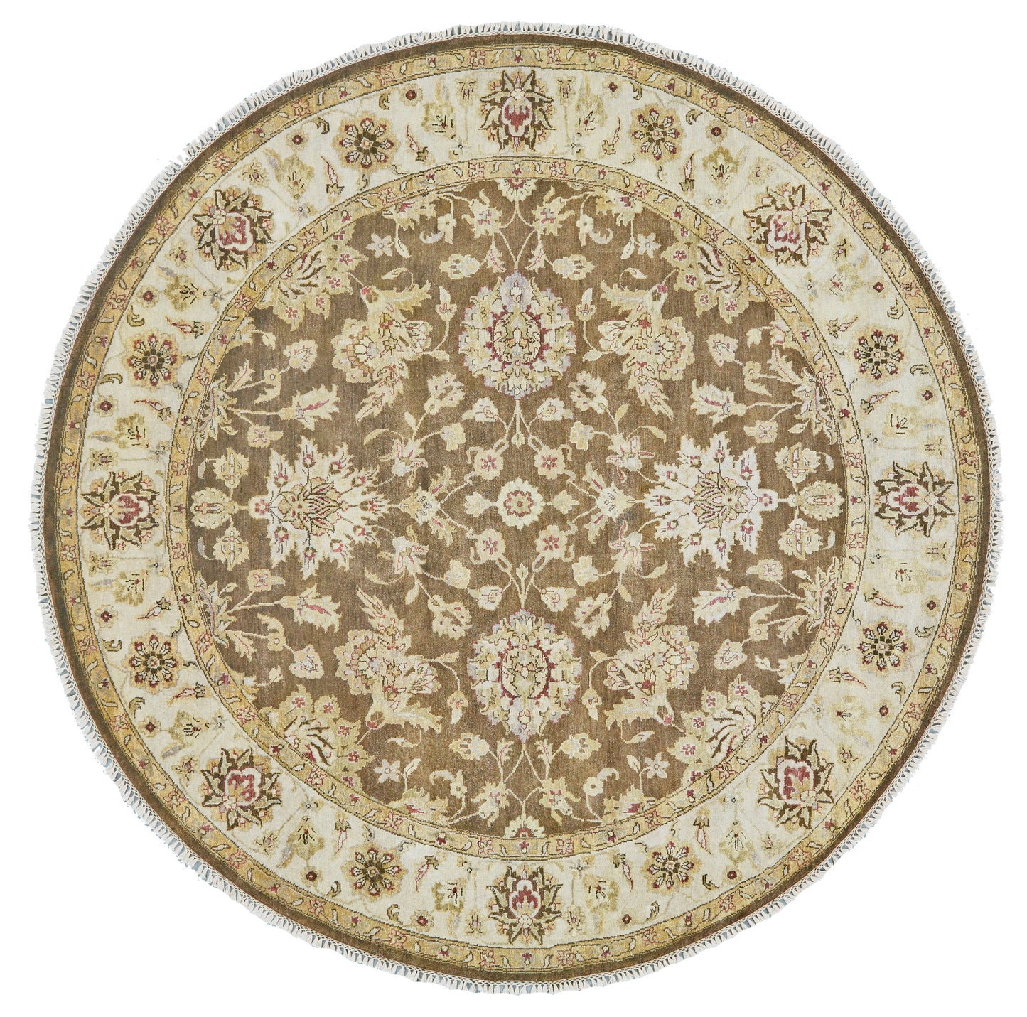 Drake Traditional/Classic/Vintage Persian/Oriental Brown/Gold/Tan - Feizy Rug